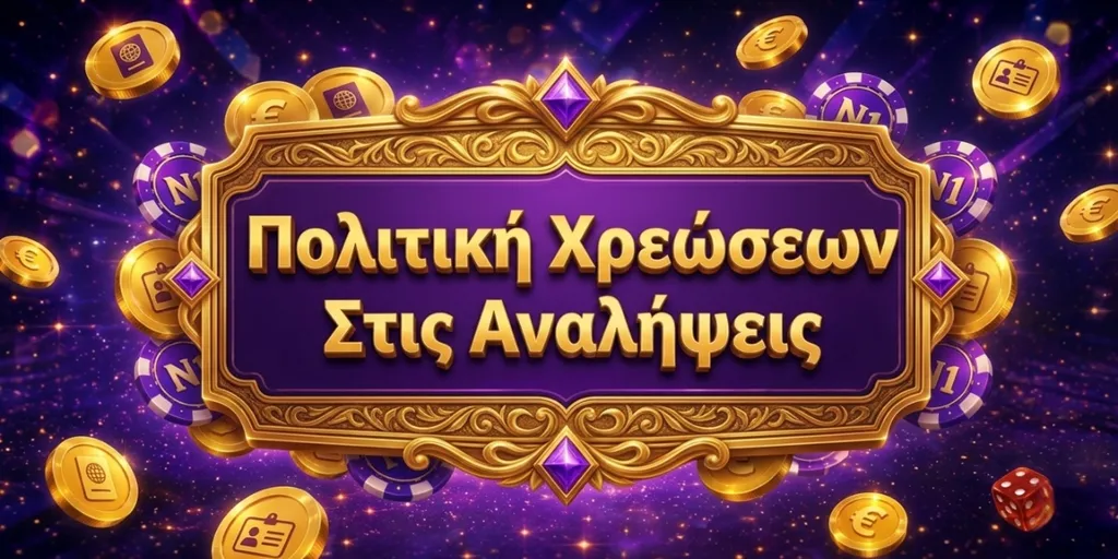 Πολιτική Χρεώσεων Στις Αναλήψεις