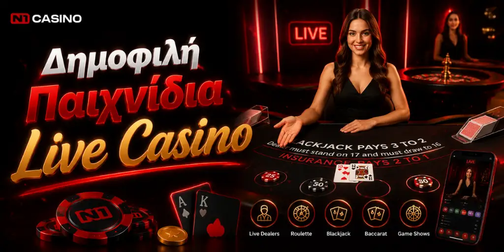 Δημοφιλή Παιχνίδια Live Casino